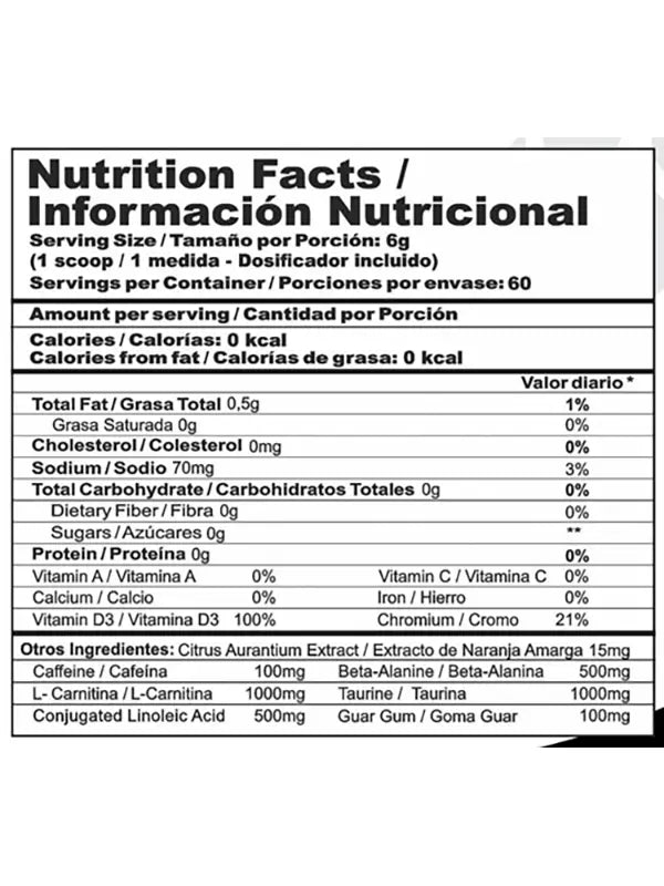 Burner Stack 60 Servicios