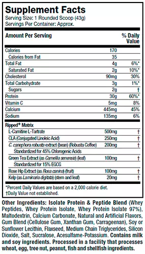 Nitro Tech Ripped 4 Libras
