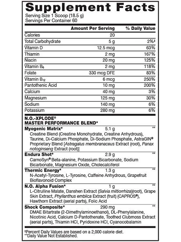 No Xplode 60 Servicios