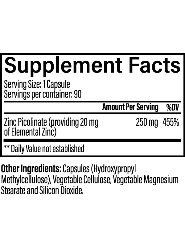 Zinc Simply 90 Capsulas
