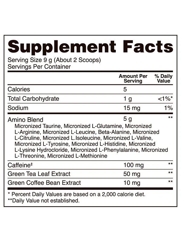 Amino Energy 65 Servicios