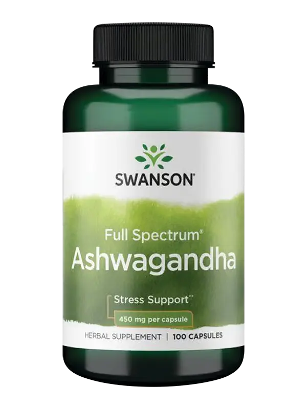 Ashwagandha Swanson 450 Mg 100 Cápsulas