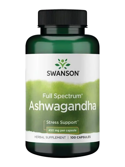 Ashwagandha Swanson 450 Mg 100 Cápsulas