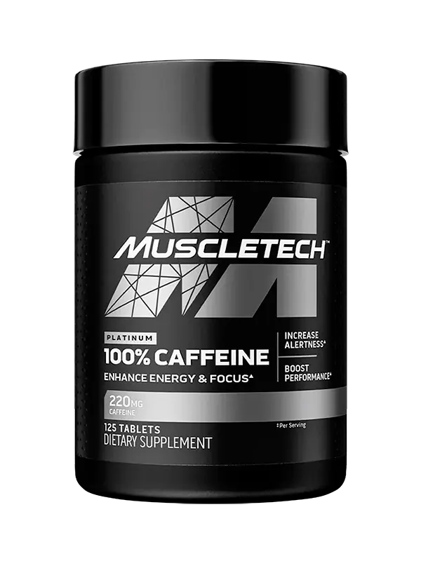Cafeina Muscletech 125 Cápsulas