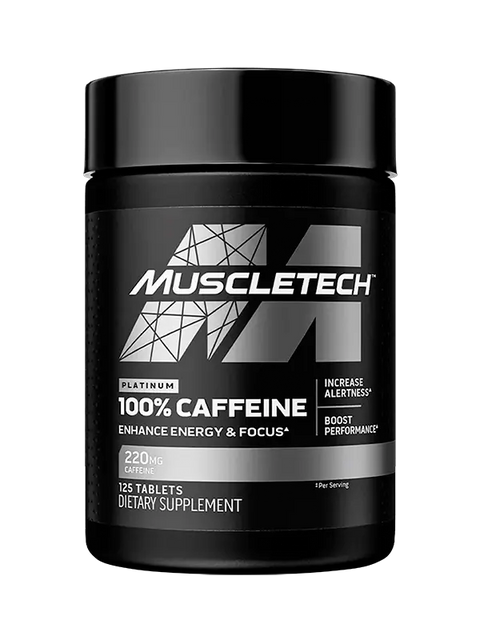 Cafeina Muscletech 125 Cápsulas