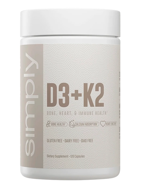 D3+K2 Simply 120 Capsulas