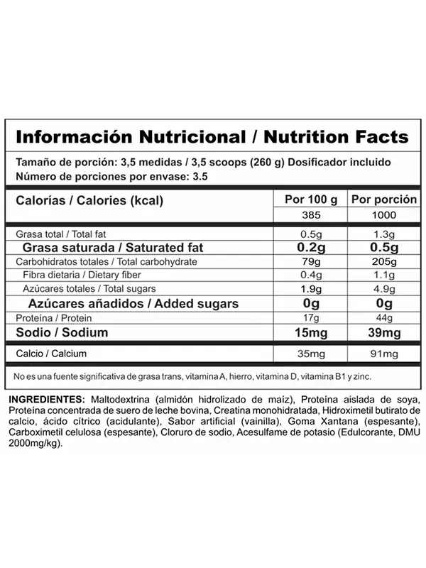 Megaplex Creatina Power 2 Libras
