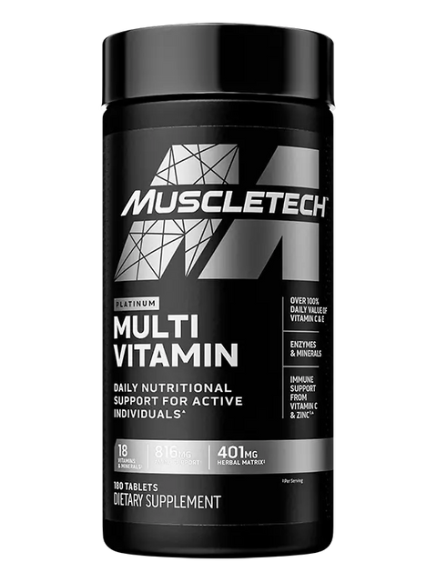 Platinum Multivitamínico 180 Caps