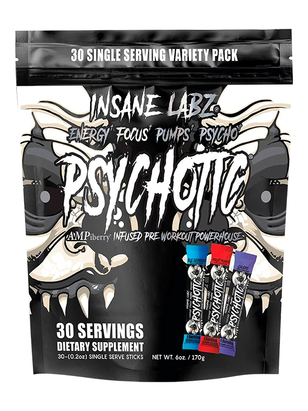 Psychotic Black 30 Packs