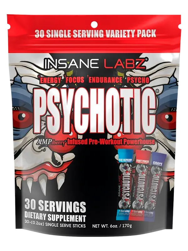 Psychotic Red 30 Packs