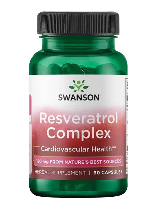 Resveratrol Complex Swanson 60 Cápsulas