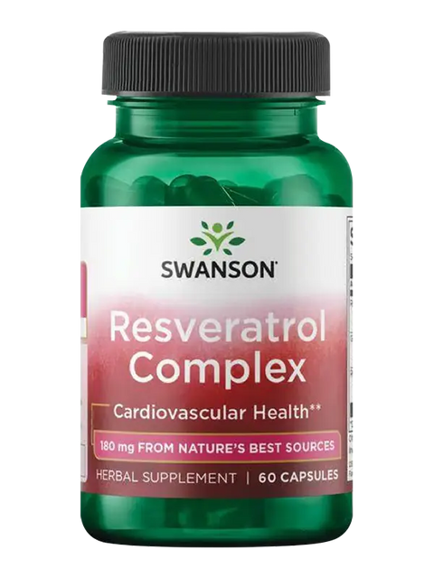 Resveratrol Complex Swanson 60 Cápsulas
