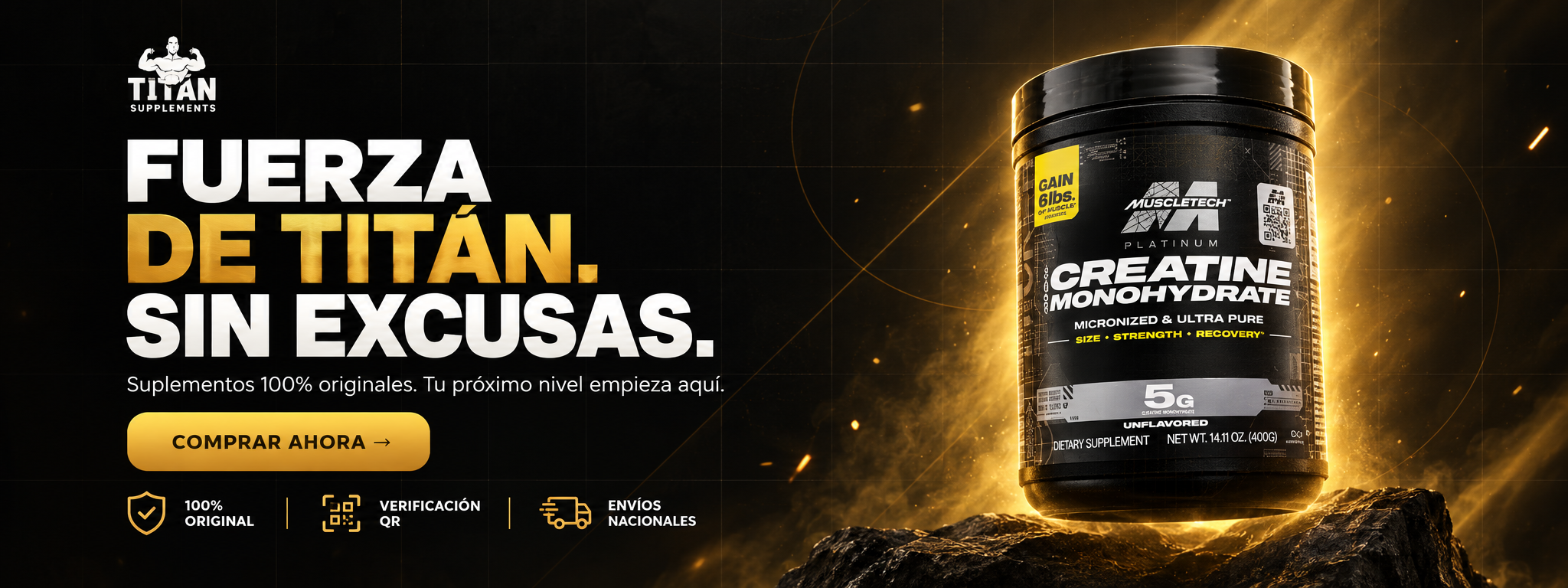 Creatina premium TITAN